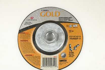 Cut-Off & Grinding Wheel 05539504711, Carbo Gold, 24 Grit, PK 12