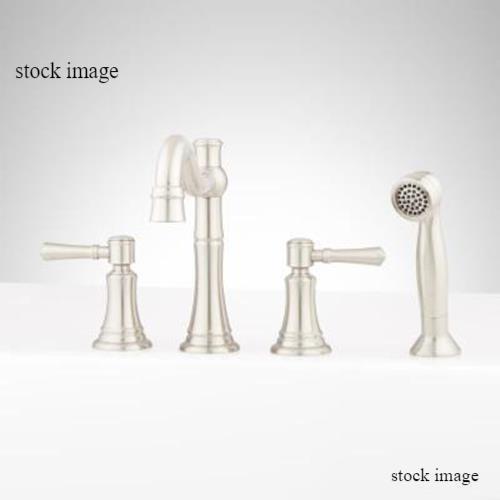 Signature Hardware SHSM4RTGBN St. Martin Roman Tub Faucet w/HandShower SCRATCHED