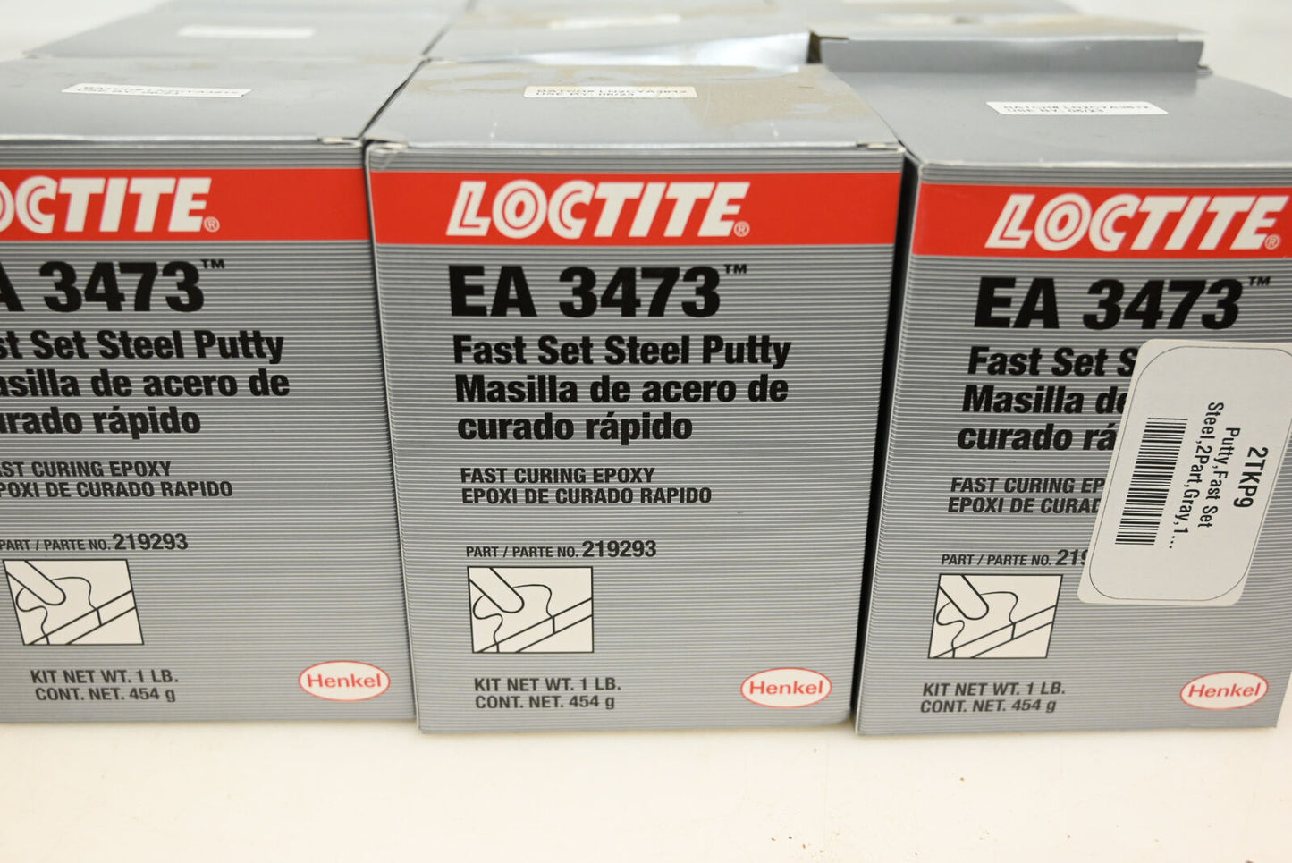 LOCTITE Putty: 3473, Metal Repair, 16 oz Container Size, Can, Gray, Epoxy -PK9