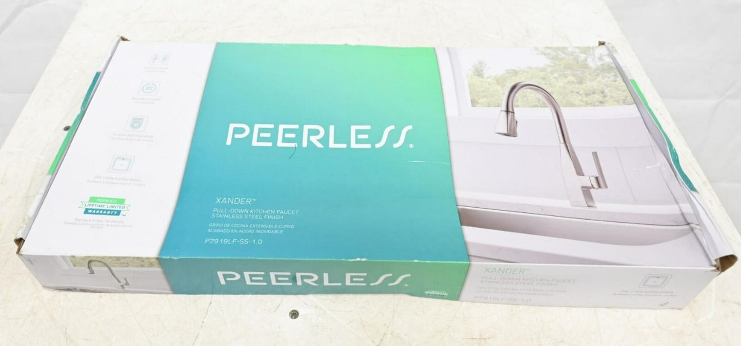 Peerless P7919LF-SS-1.0 Xander Pull-Down Kitchen Faucet Stainless Steel Finish