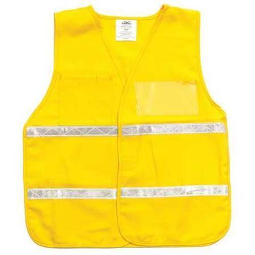 Condor 8X769, Safety Vest, 23 in Lg, Yellow