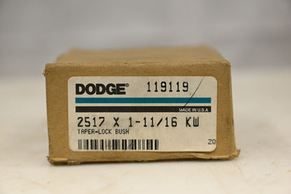 Dodge 119119 2517 X 1-11/16-KW Taper Lock Bush