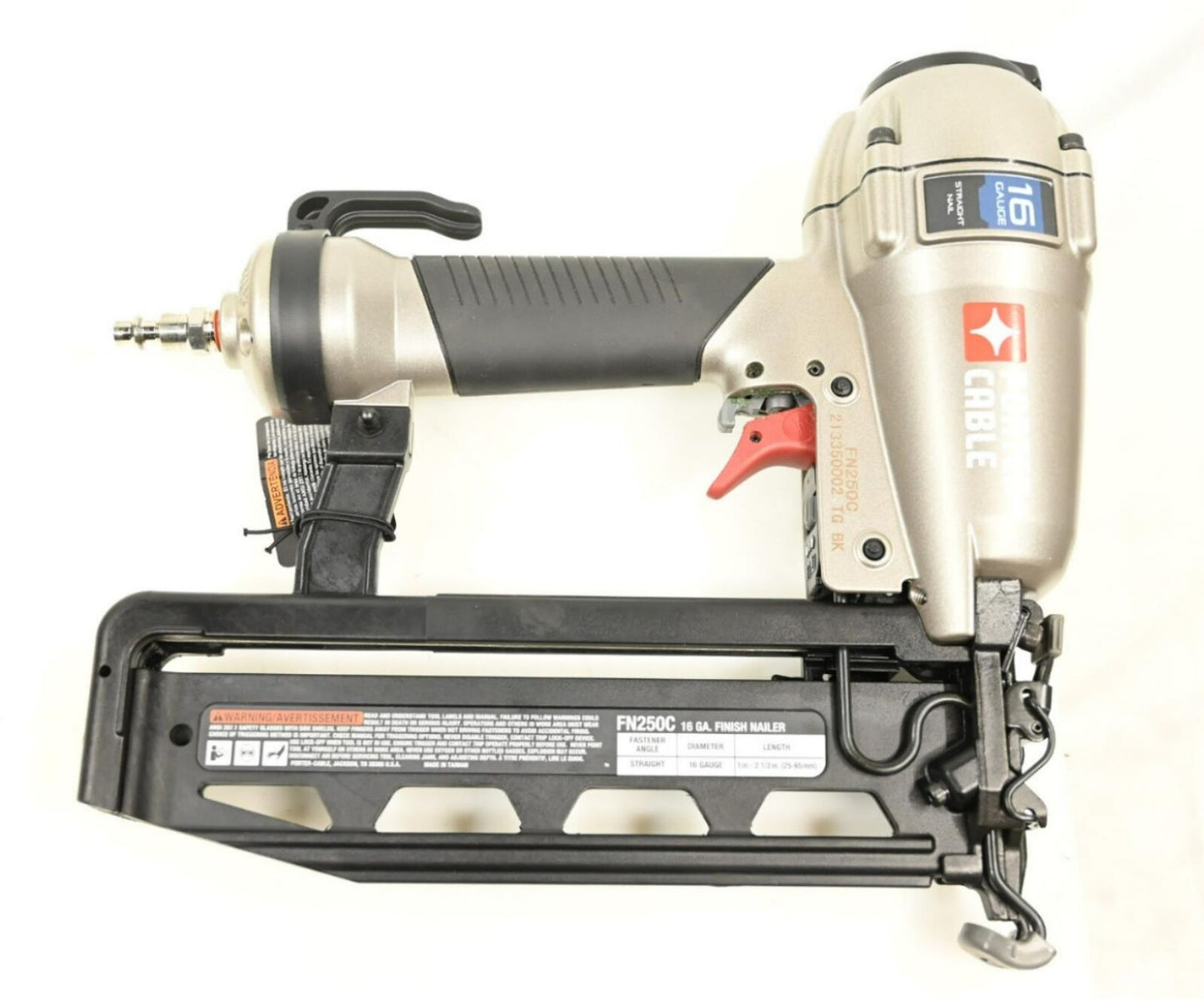 Porter Cable FN250C Pneumatic 16-Gauge 2-1/2" Finish Nailer