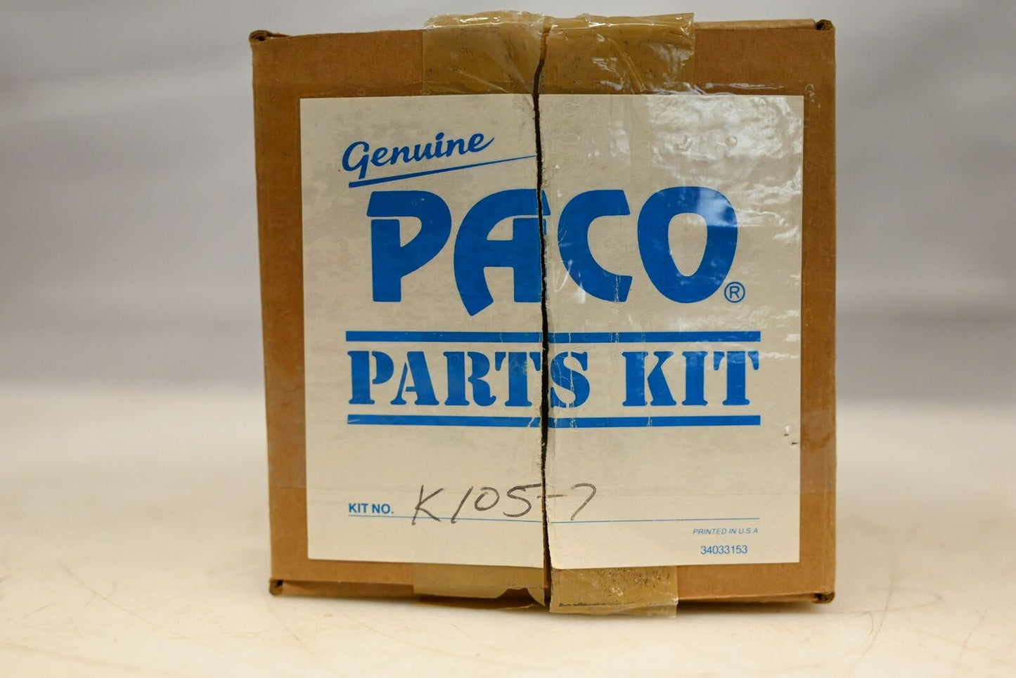 Paco K105-7 Pump Seal Kit