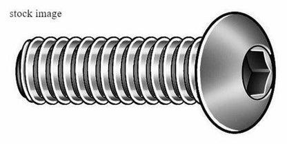 Socket Button Head Cap Screw M6-1.00 x 14MM, Alloy Steel, Black Oxide, PK 200