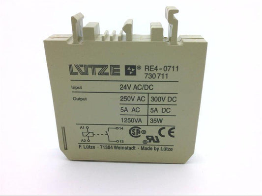 LUTZE RE4-0711 (730711) Relay, PK 4