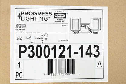 Progress Lighting P300121-143 Kene 2 Light 16" Wide Bathroom Vanity Light