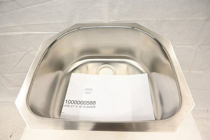 Elkay SPUH2118 Signature Undermount Single Bowl Kitchen Sink Stainless Steel