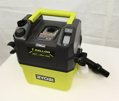 Ryobi PCL733B ONE+ 18V 1 Gallon Wet/Dry Vacuum