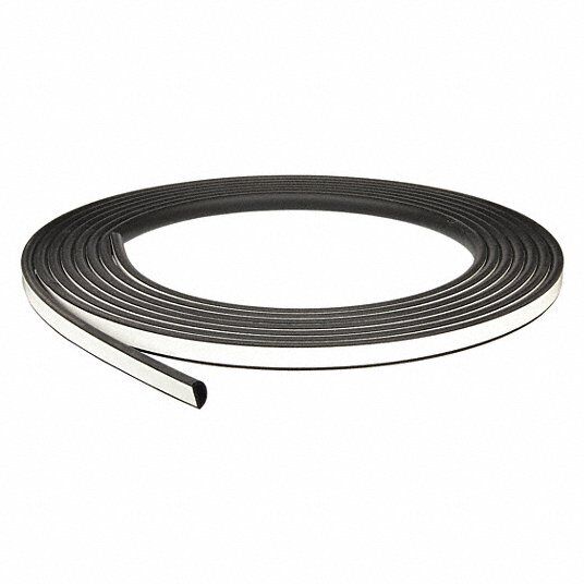 Trim Lok Inc X1333HT-500 Rubber Seal, 500 ft Overall Lg, 3/8 in Overall Wd