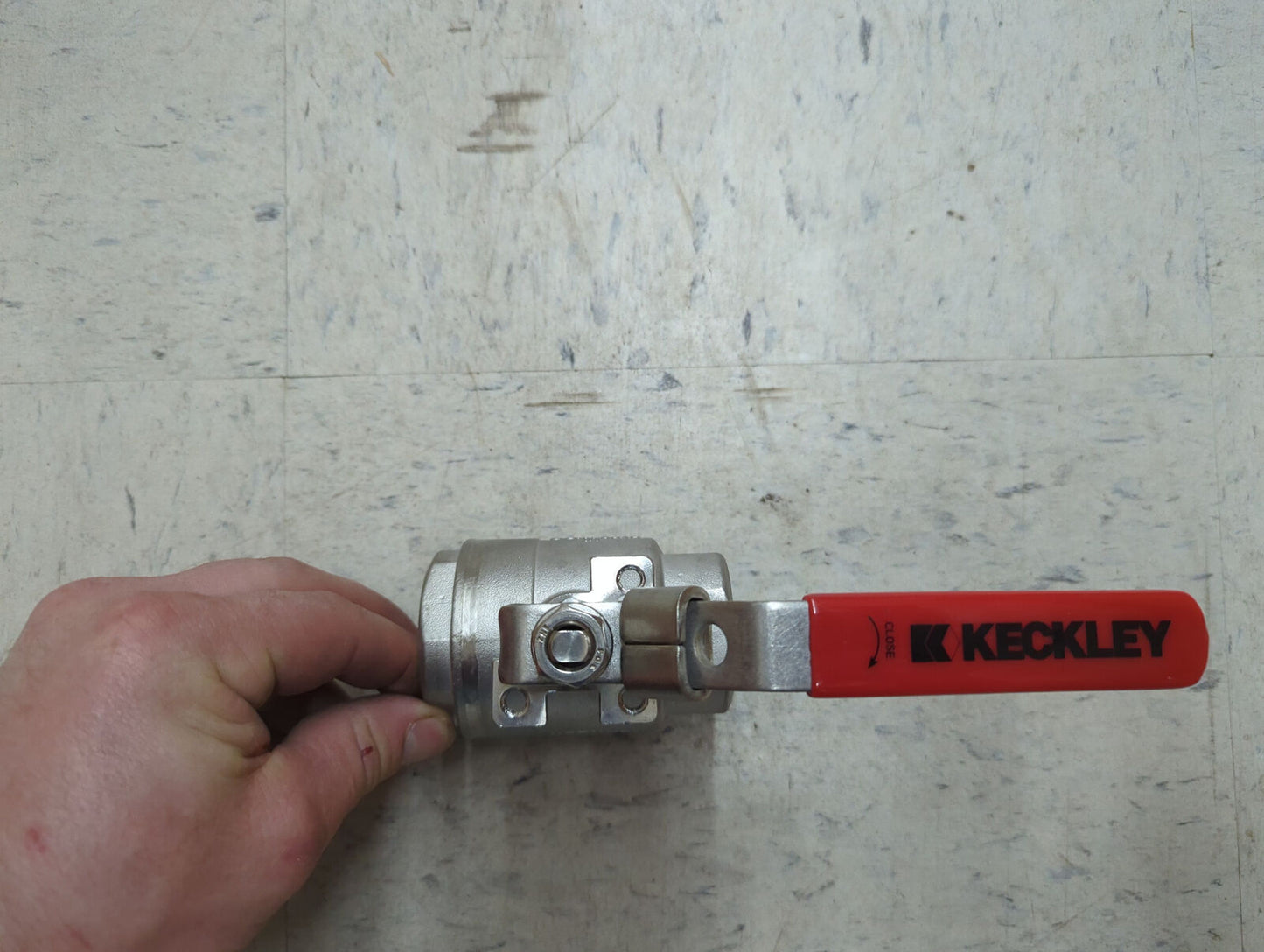 Keckley BVSC Ball Valves Stainless Steel 1"NPT