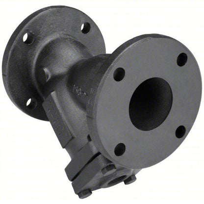 MUELLER STEAM SPECIALTY Y Strainer: Cast Iron, 2 in, Flanged, Perforated, 3NXK7