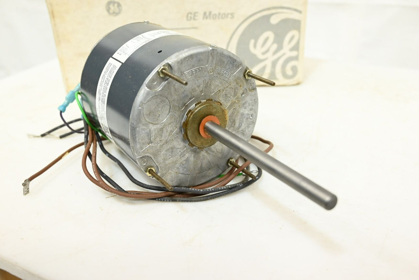 General Electric (GE) Permanent Split Capacitor, 3/4 HP, 1075 RPM