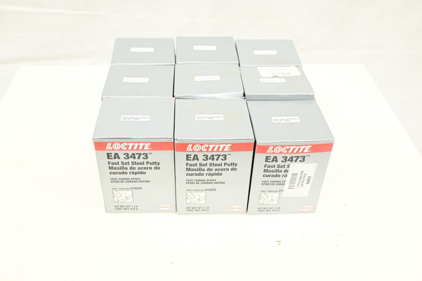 LOCTITE Putty: 3473, Metal Repair, 16 oz Container Size, Can, Gray, Epoxy -PK9