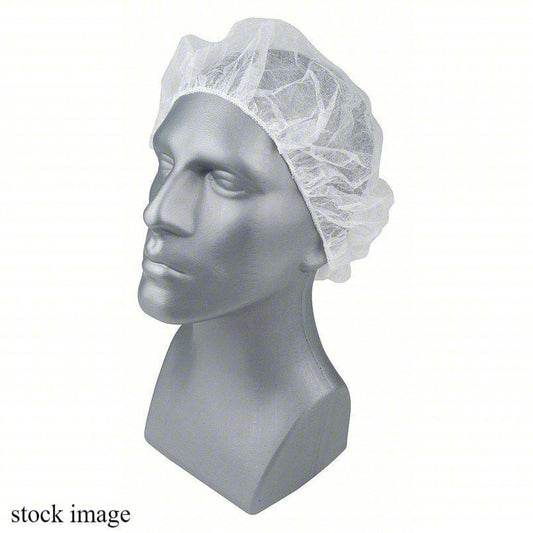 Condor 23KX17 Bouffant Cap, Polypropylene, PK 1,000