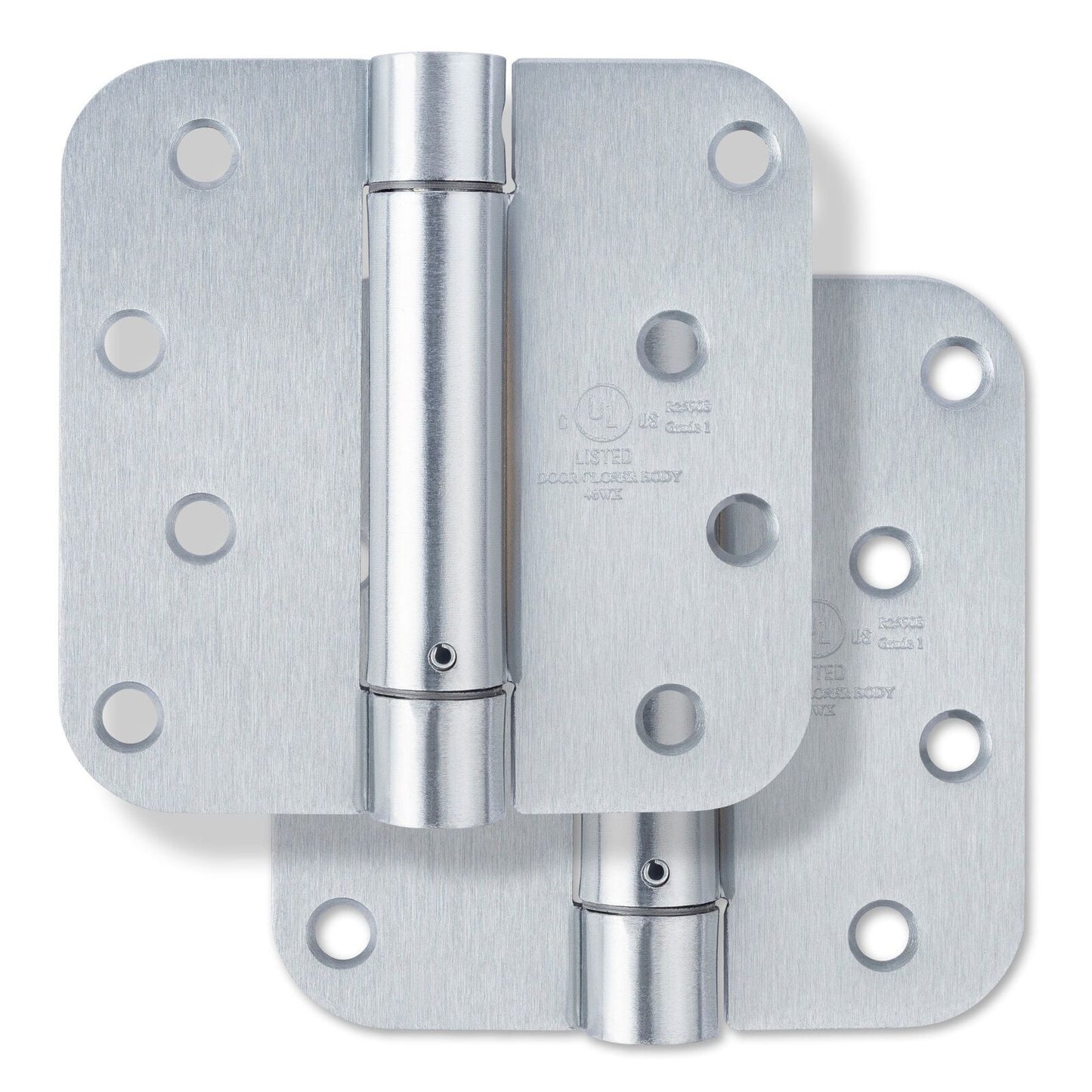 Westcraft HDH4092U26D 4" Steel Spring Door Hinge in Satin Chrome, PK 2