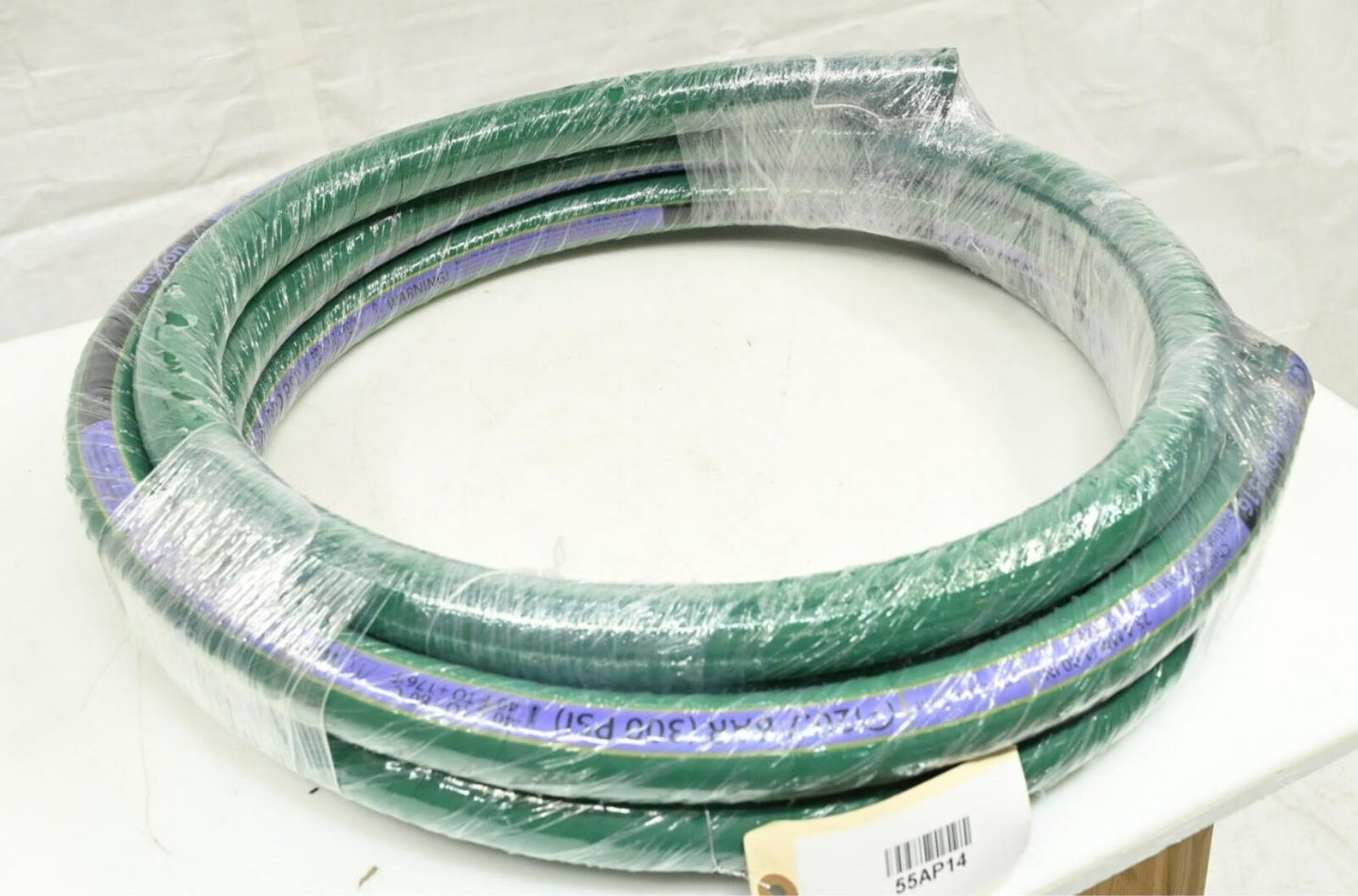 Eaton H052316-GRN-25 Bulk Chemical Hose, 25 ft Hose Lg