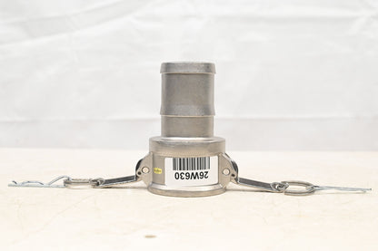 Cam and Groove Coupling: 3 in Coupling Size, 2 in Hose Fitting Size,