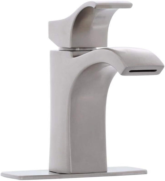 Pfister LF-042-VNGS Venturi 1 Hole Single-Handle Bathroom Faucet in Spot Defense