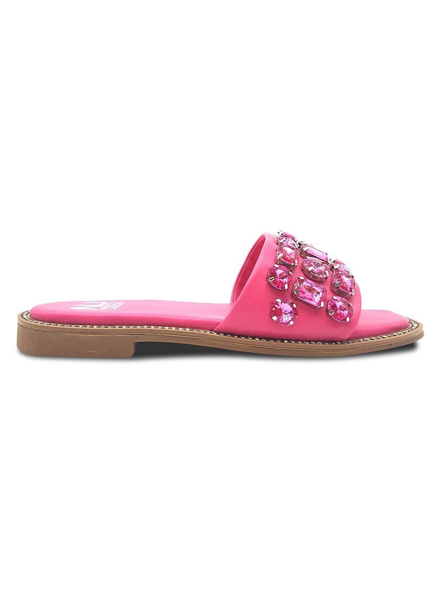 Ninety Union 0400018830049 Sasha Embellished Flat Sandals