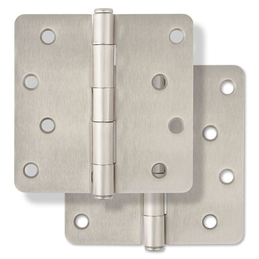 Westcraft HDH4012U15 4" Steel Door Hinge in Satin Nickel, PK 10