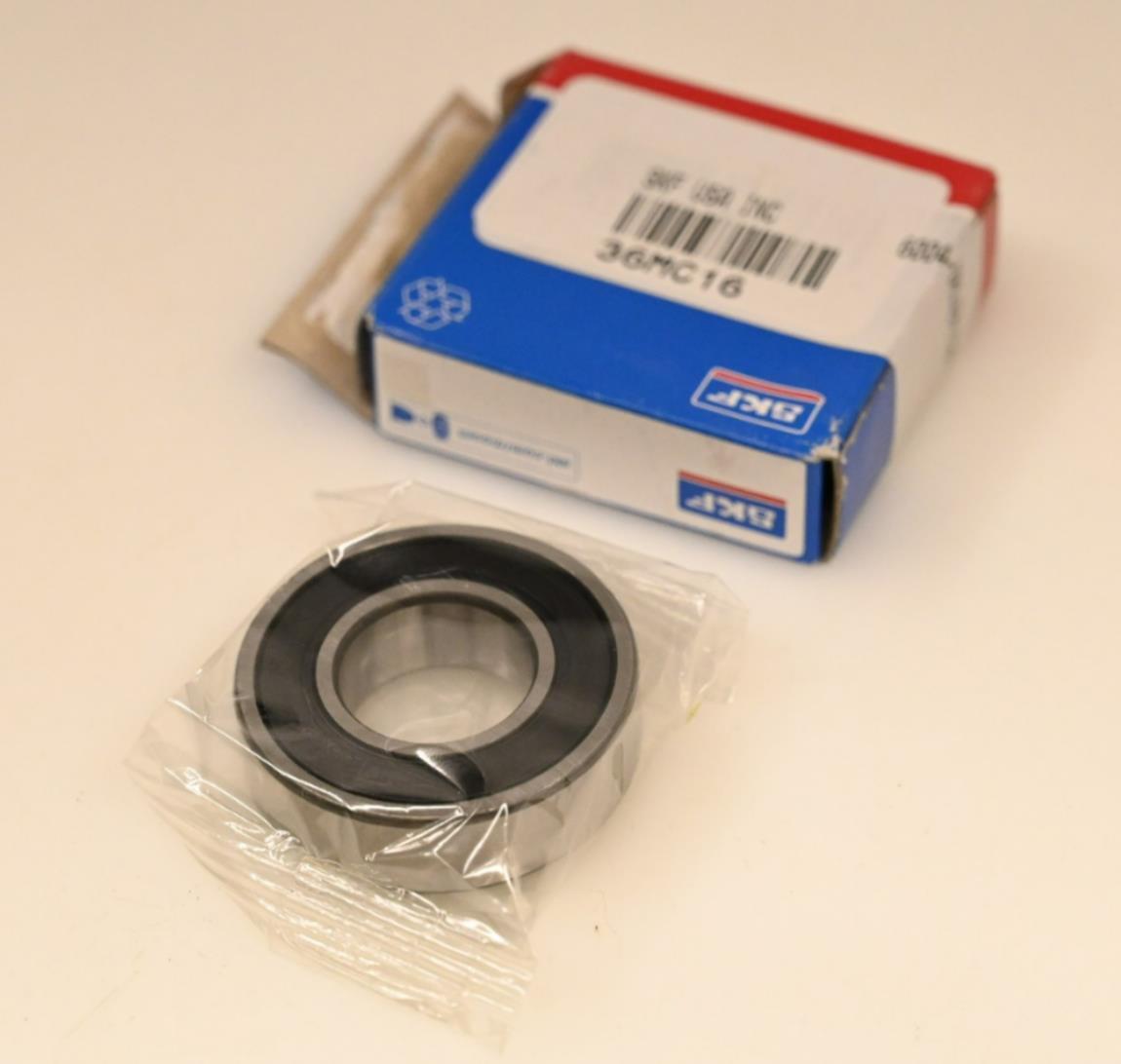 SKF 6004 2RS JEM Radial Ball Bearing, Alloy Steel