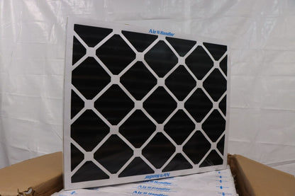 Air Handler 33E902 Odor Removal Pleated Air Filter 20" Ht x 24" Wd x 2" Dp, PK12