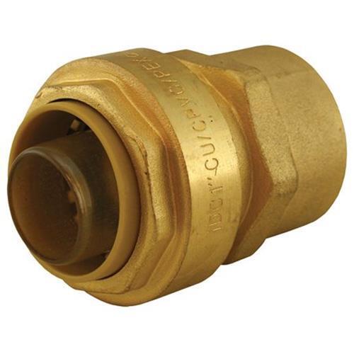 Jones Stephens C76553LF Plumbite 1 X 1 Cxf Adapter, Lead Free, PK 5