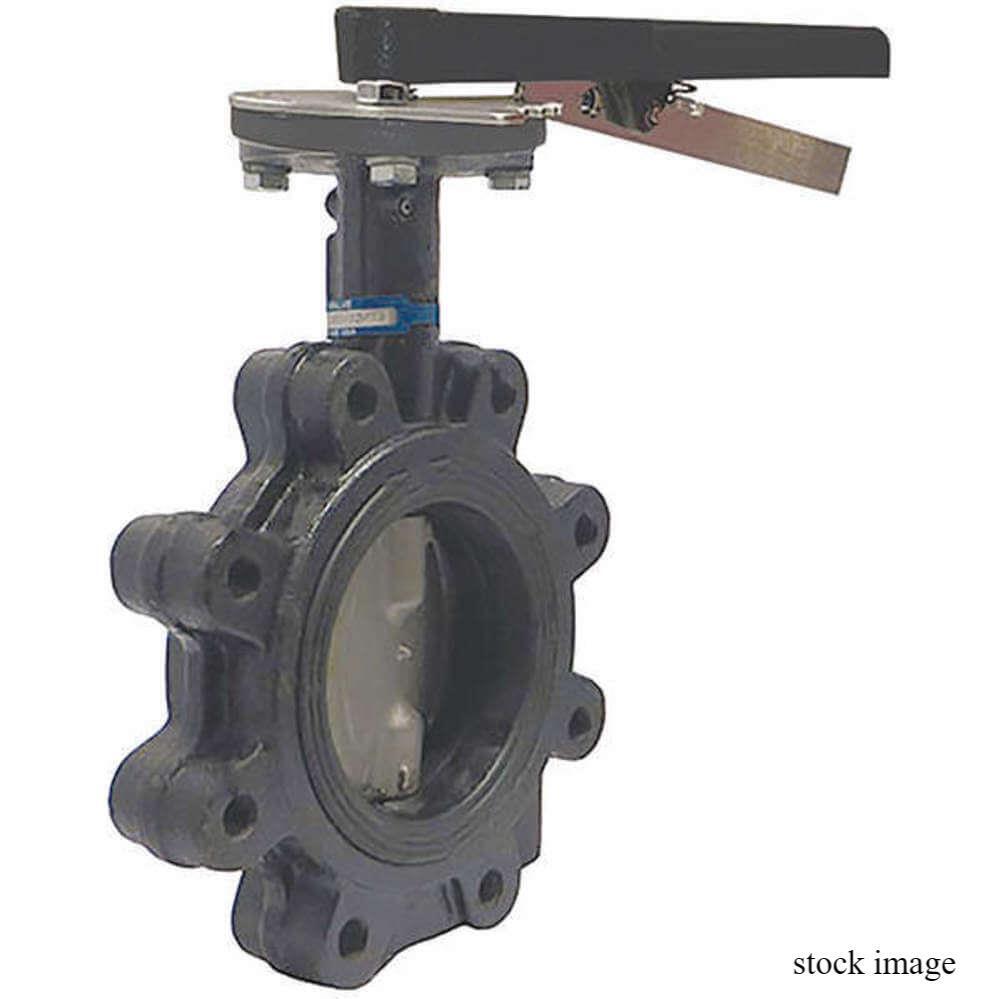 Milwaukee ML222B 5 Butterfly Valve, Cast Iron