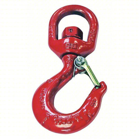 Crosby 1048630 Slip Hook, Carbon Steel, Red