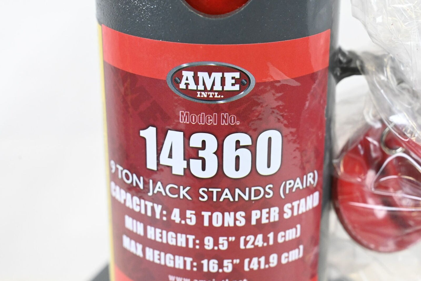 AME 14360 Jack Stand 4.5 Stand Lifting Capacity