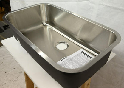 Blanco 442576 Stellar 32" Undermount Single Basin Stainless Steel Kitchen Sink