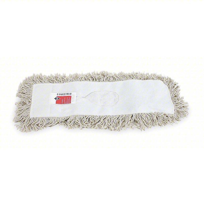 Tough Guy 1TZE6 Cotton Dust Mop, White