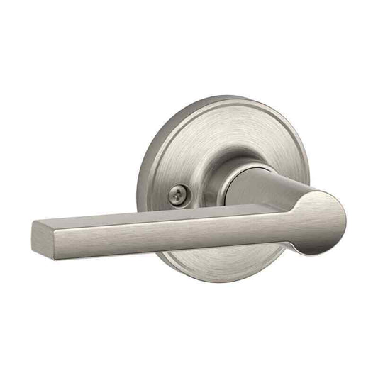 Schlage J170 SOL 619 134 N N SL Dummy Lock, Satin Nickel