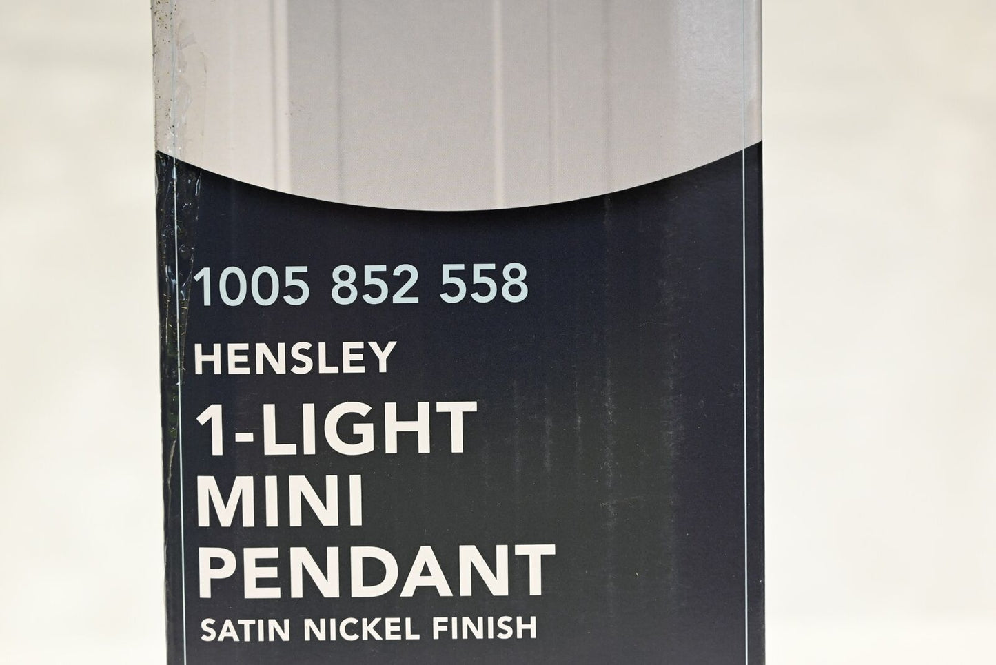 Hampton Bay 204878A Hensley 1-Light Mini Pendant