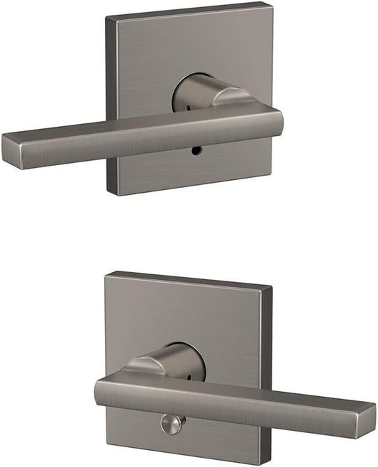 Schlage FC21 LAT 619 COL Latitude Lever w/Collins Trim Hall-Closet & Bed-Bath L.