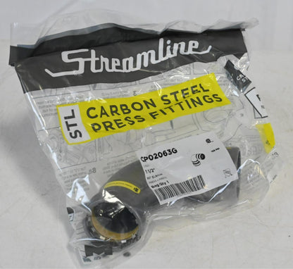 Streamline CP02063G Carbon Steel Press Fittings