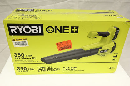 Ryobi PCLLB01K 18V ONE+ 350 CFM Blower Kit