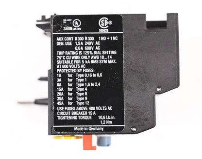 Eaton XTOM001AC1 Overload Relay