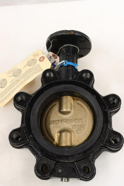 Milwaukee ML233E D N ML Series 4" Ductile Iron EPDM Lever Handle Butterfly Valve