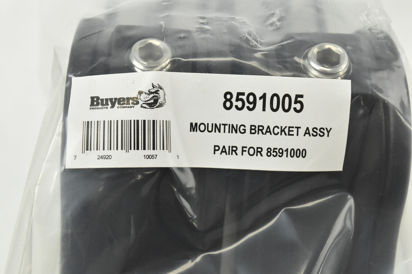 Buyers Products 8591005 Mounting Bracket Assembly (Pair For Buyers 8591000)