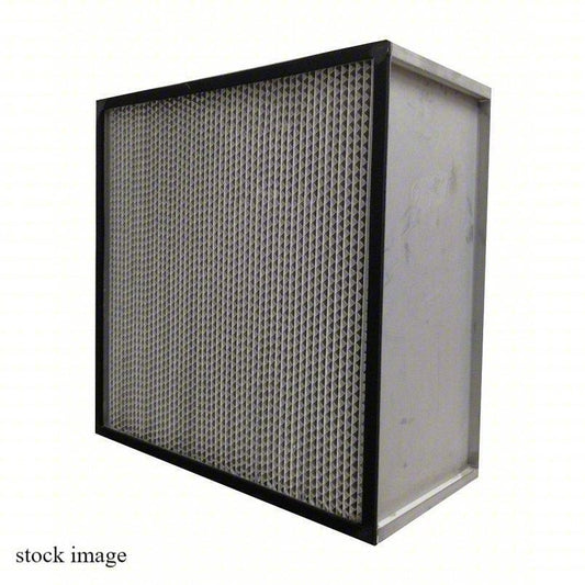 Air Handler 5W923 Cartridge Air Filter, 24"Ht x 24" Wd x 12" Dp