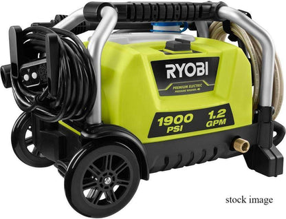 Ryobi RY1419MTVNM 1900 PSI 1.2 GPM Electric Pressure Washer