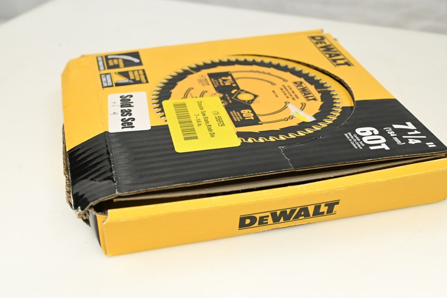 Dewalt DWA171460B10 Circular Saw Blade, 5/8" Arbor Size, PK 9