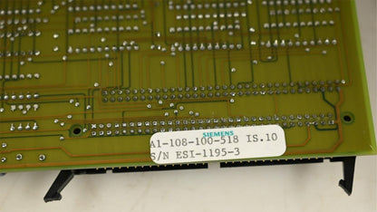 Siemens A1-108-100-518 Tech Board