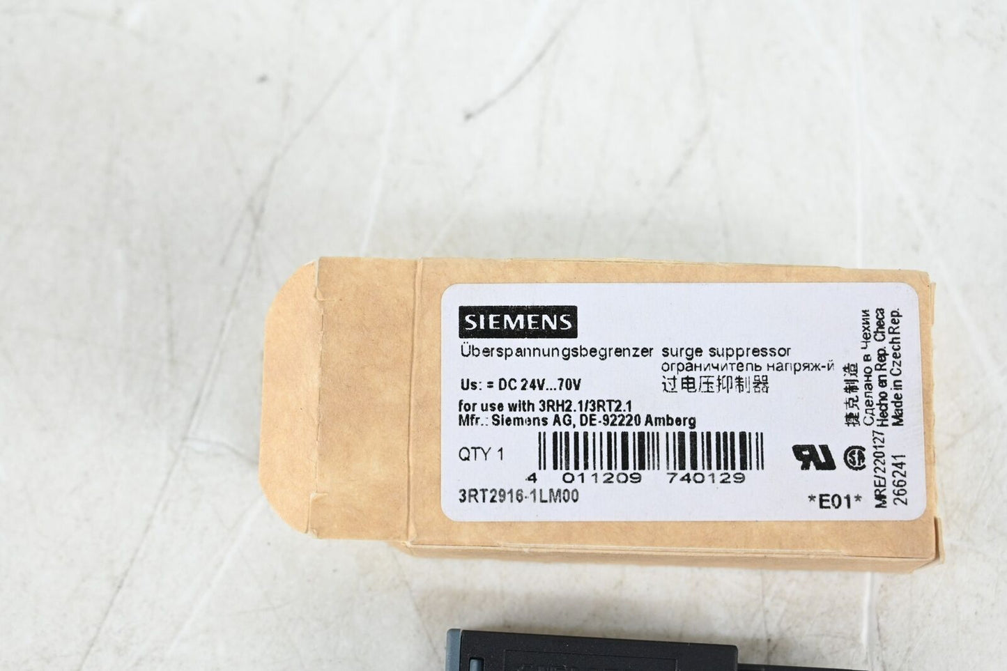 Siemens 3RT29161LM00 Surge Supressor, Noise/Interferance Suppression Diode