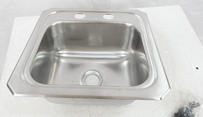 Elkay BCR152 Celebrity 15" Single Basin Drop In Stainless Steel Bar Sink