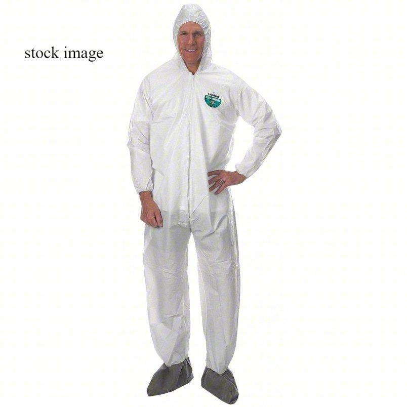 Lakeland CTL414V-2X Hooded Disposable Coveralls, PK 47