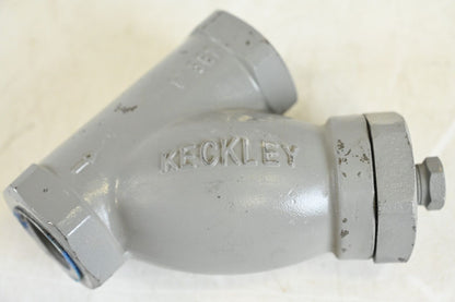 KECKLEY Y Strainer: Carbon Steel, 1 in, NPT, Perforated, 0.062 in, 1,480 psi, 4