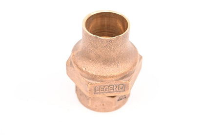 Legend 313-027NL Coupling Lead Free Bronze T-4105NL 1-1/2" Copper Flare x Female